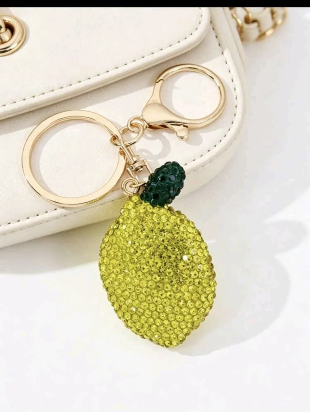 Lemon 🍋 Bag Charm/ Keychain NEW